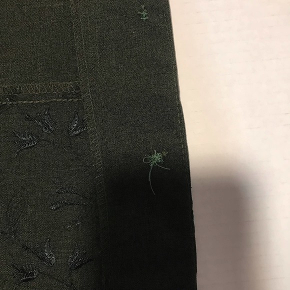 - I.S.B. INC Vintage Hunter Green Women's ‎ 2 Piece Pantsuit- 6P - Picture 13 of 15